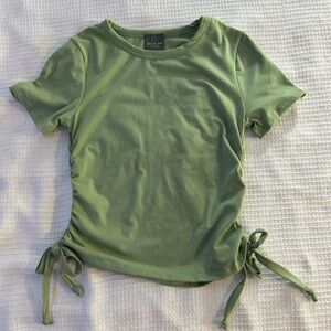 Green t shirt
